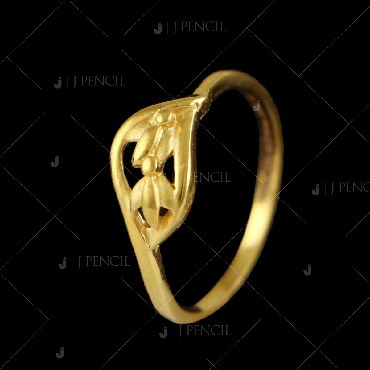 Buy 22Kt Gold Baby Girl Ring 93VB1966 Online from Vaibhav Jewellers
